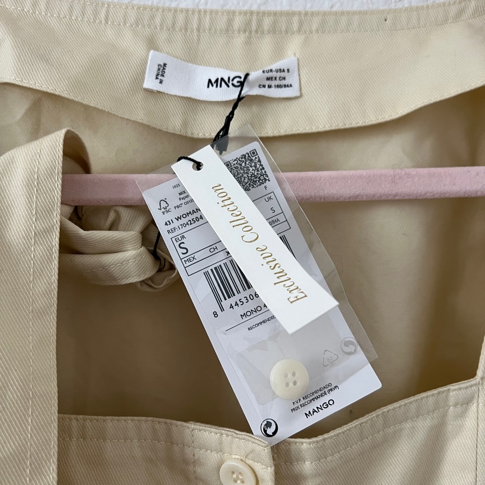 🌼 Mango Butter Yellow Jumpsuit – NWT 🌼‎ - Picture 6 of 7